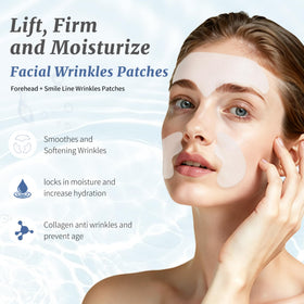 Auteek patches for forehead and smile lines, versatile on skin