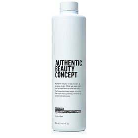 Authentic Beauty Concept Hydrate cleansing conditioner bottle showing lightweight conditioning and detangling ease.