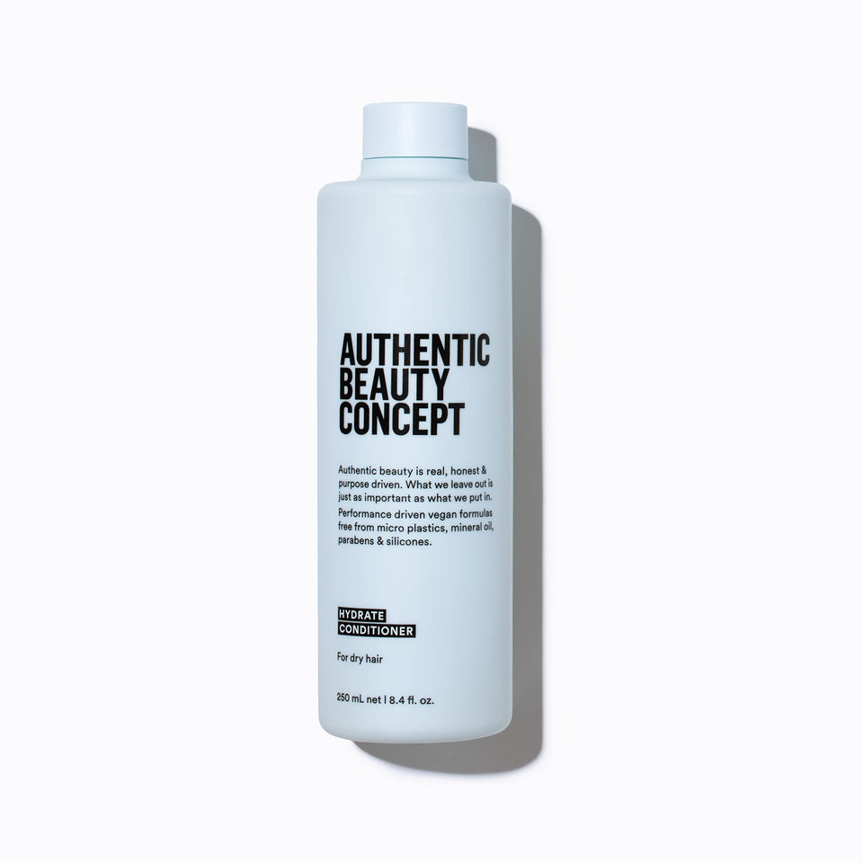 Authentic Beauty Concept Hydrate Conditioner bottle for moisturized, refreshed hair