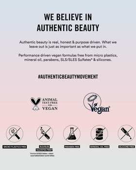 Authentic Beauty Concept Hydrate Lotion pump dispense demonstrates easy, controlled application.