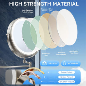 Auxmir gift-ready packaging for gifting this vanity mirror