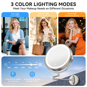Auxmir included USB-C charger cable for fast recharging