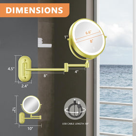 Auxmir simple installation with mounting template