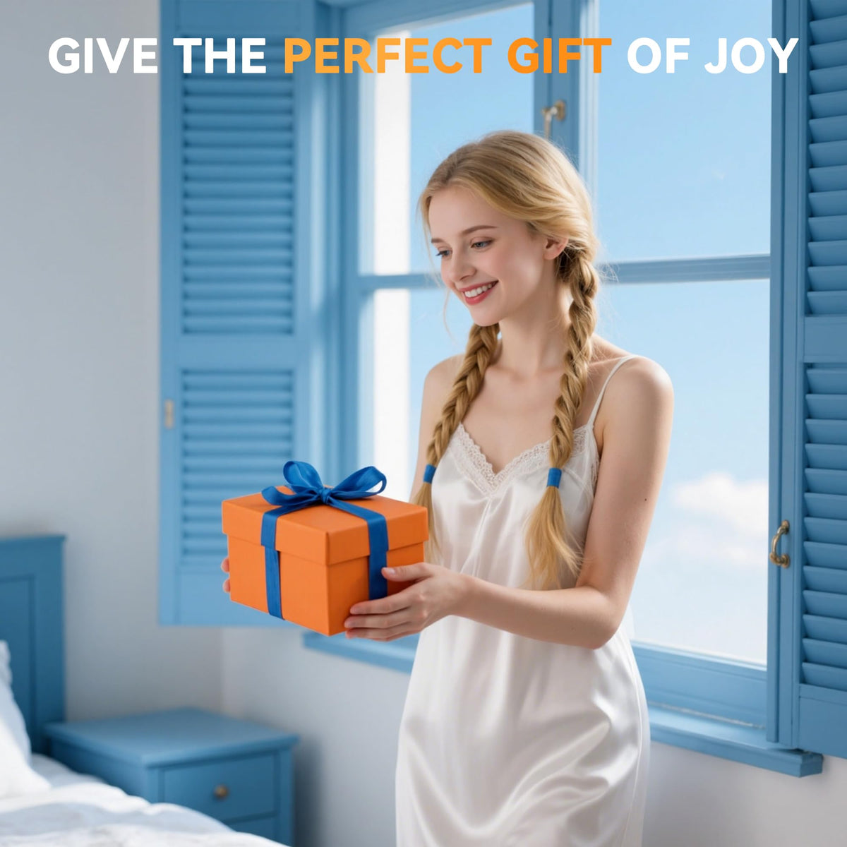Auxmir travel makeup mirror gift-ready packaging and 36-month warranty.