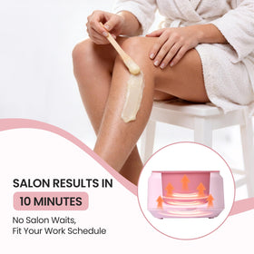 AUZEAL 500ml warmer capable of full-body waxing without frequent refills