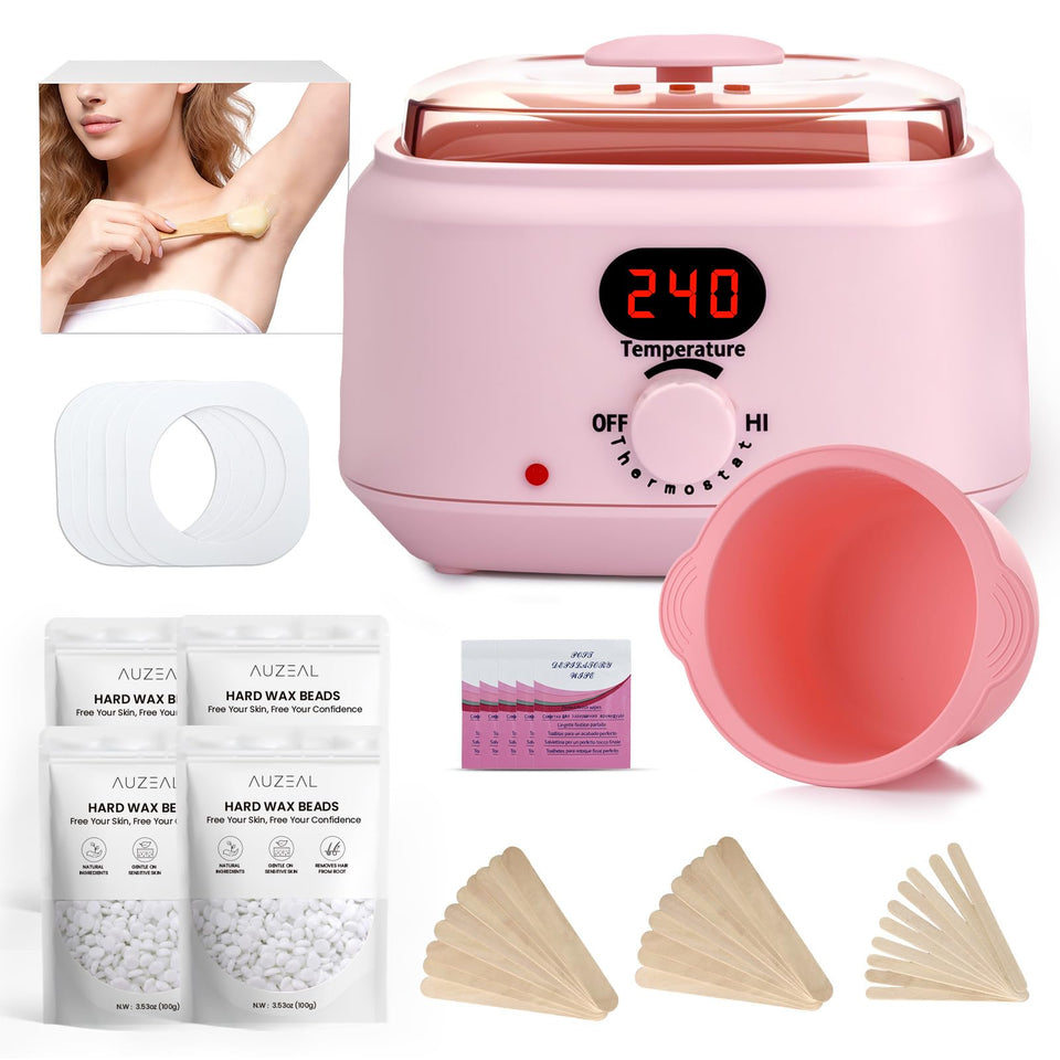 AUZEAL digital waxing warmer with 500ml capacity for at-home waxing sessions