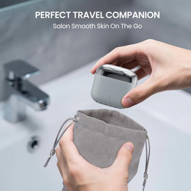 AUZEAL Nose Wax Kit gray-design adds a sleek, understated look.