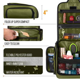 AvaJex premium polyester exterior with easy-to-clean lining.