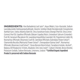 Avalon Organics formula highlights quinoa protein and calendula for strengthened hair.