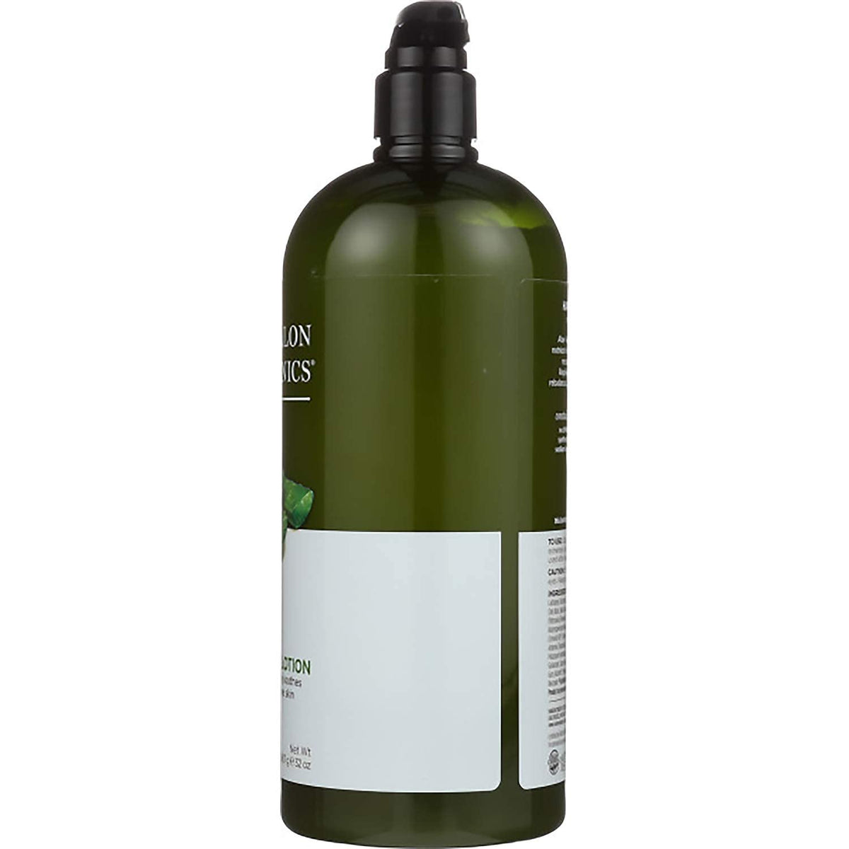 Shea butter nourishes with Avalon Organics aloe lotion