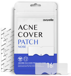 AVARELLE ZitOut Nose Patches 6-pack on nose pores, absorbing oil and impurities.