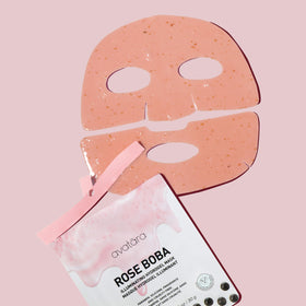 Avatara Boba Goals 4-pack box display for gift-ready skincare