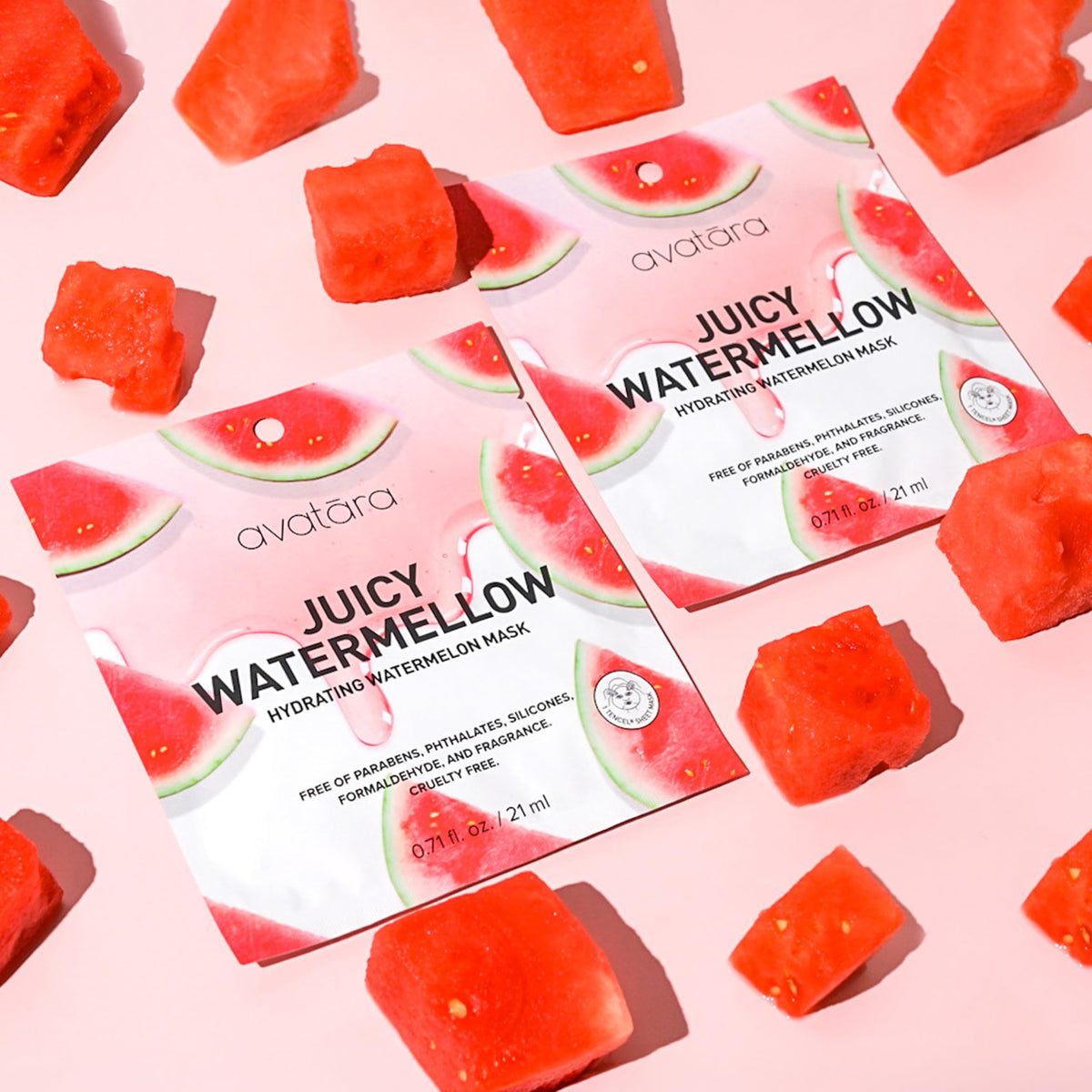 Avatara Refreshing mask delivers a quick revitalizing boost before events