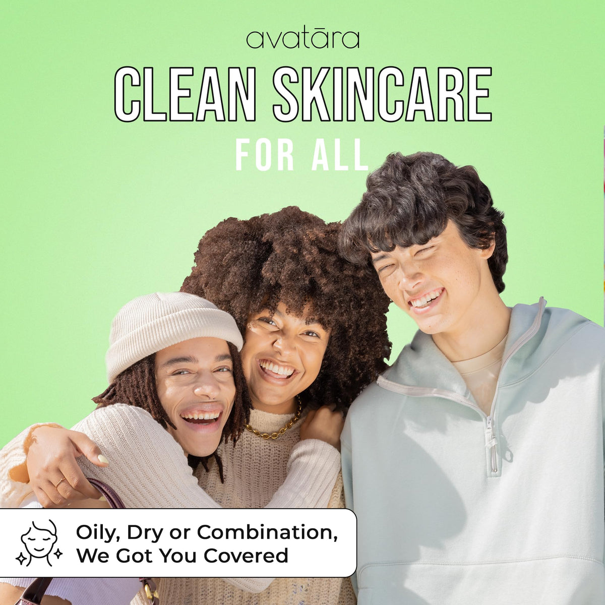 Avatara soft Tencel fiber mask offers gentle, comfortable wear