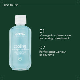Naturally derived menthol provides a cooling sensation.