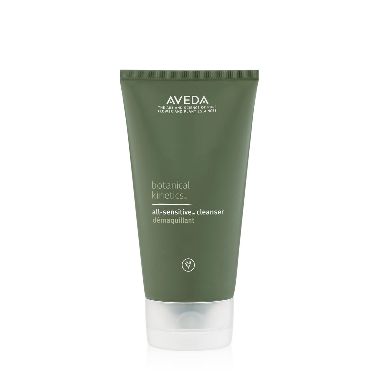 Aveda Botanical Kinetics All-Sensitive Cleanser bottle for fragrance-free gentle cleansing on sensitive skin
