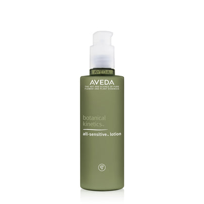 Aveda All-Sensitive Lotion bottle ready for daily hydrating care on sensitive skin.