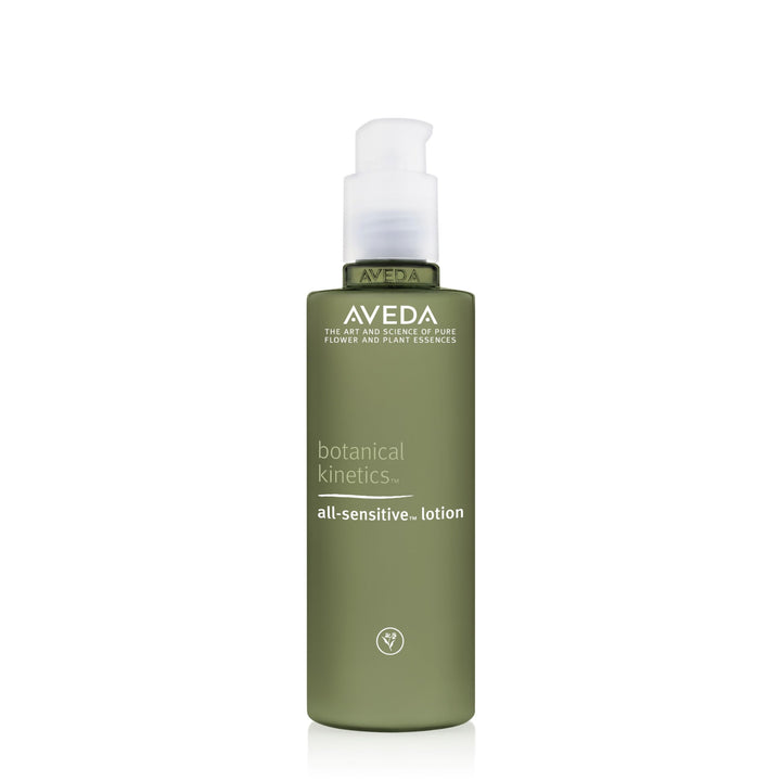 Aveda All-Sensitive Lotion bottle ready for daily hydrating care on sensitive skin.
