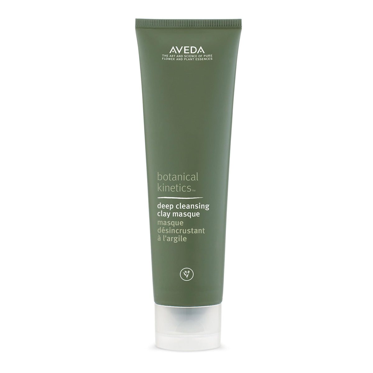Aveda Botanical Kinetics Deep Cleansing Clay Masque being applied on skin for purifying cleanse
