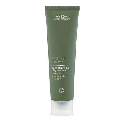 Aveda Botanical Kinetics Deep Cleansing Clay Masque being applied on skin for purifying cleanse