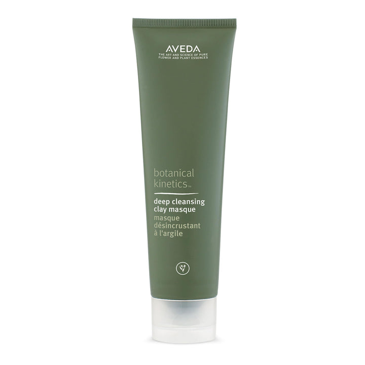 Aveda Botanical Kinetics Deep Cleansing Clay Masque being applied on skin for purifying cleanse