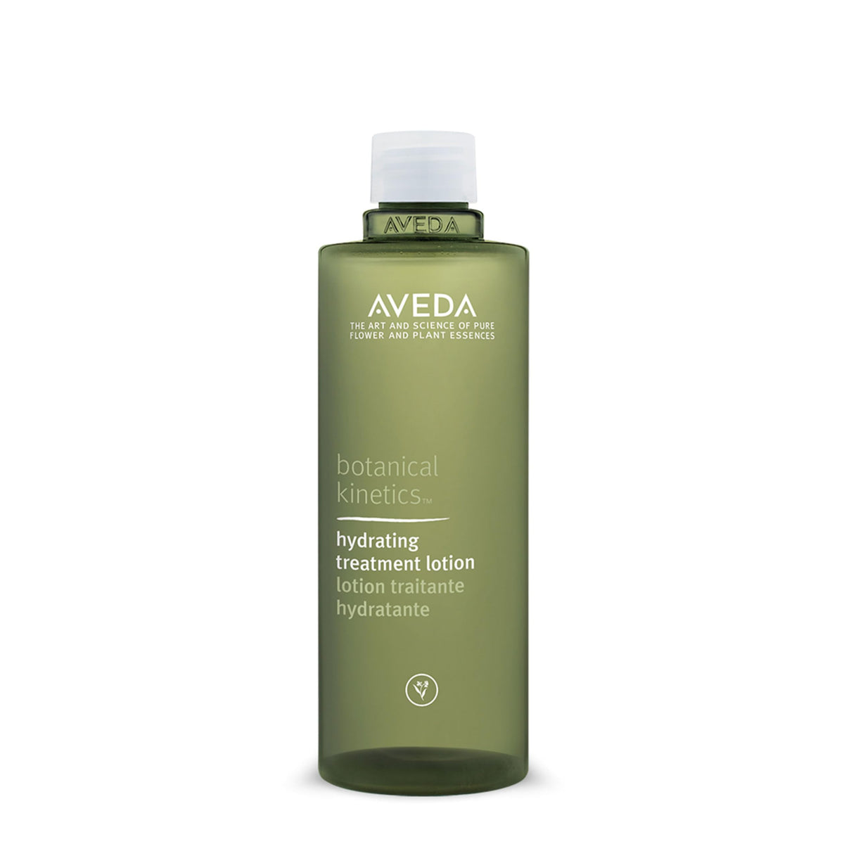 Aveda Botanical Kinetics Hydrating Treatment Lotion bottle with pump for easy application.
