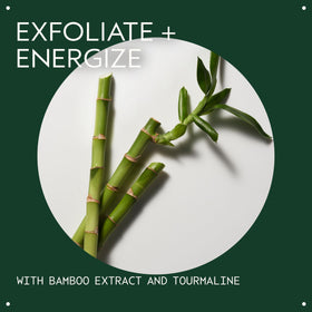 Aveda Radiant Skin Refiner highlighting bamboo exfoliation for refreshed skin.