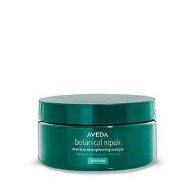 Aveda Botanical Repair Intensive Strengthening Masque Rich bottle shown for bond-building conditioning.