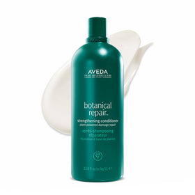 Aveda Botanical Repair Strengthening Conditioner bottle front showing bond-building potential