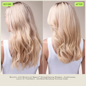 Aveda Botanical Repair Strengthening Shampoo flower-essence blend, scent-rich botanicals enhance your shower ritual.