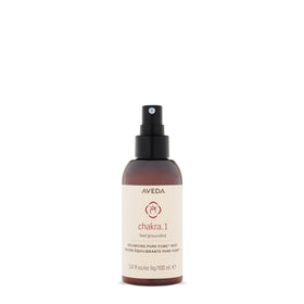 Aveda Chakra 1 Pure-Fume Mist bottle pour for grounding energy.