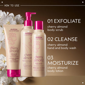 Aroma shot captures cherry blossom and tonka bean fragrance notes