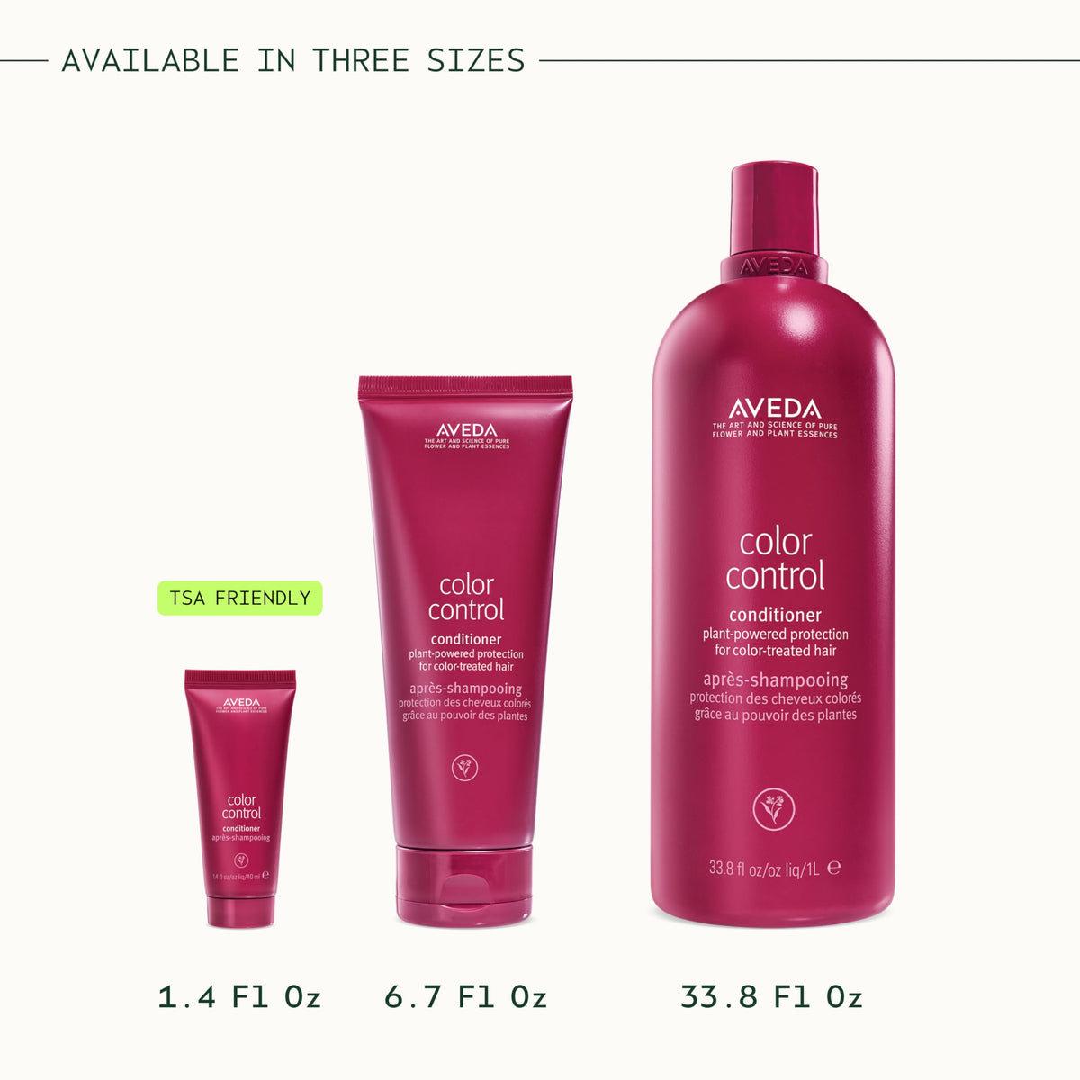 AVEDA Color Control Conditioner is suitable for color-treated hair.