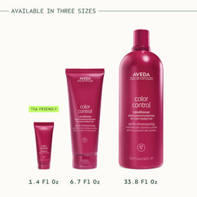 AVEDA Color Control Conditioner is suitable for color-treated hair.