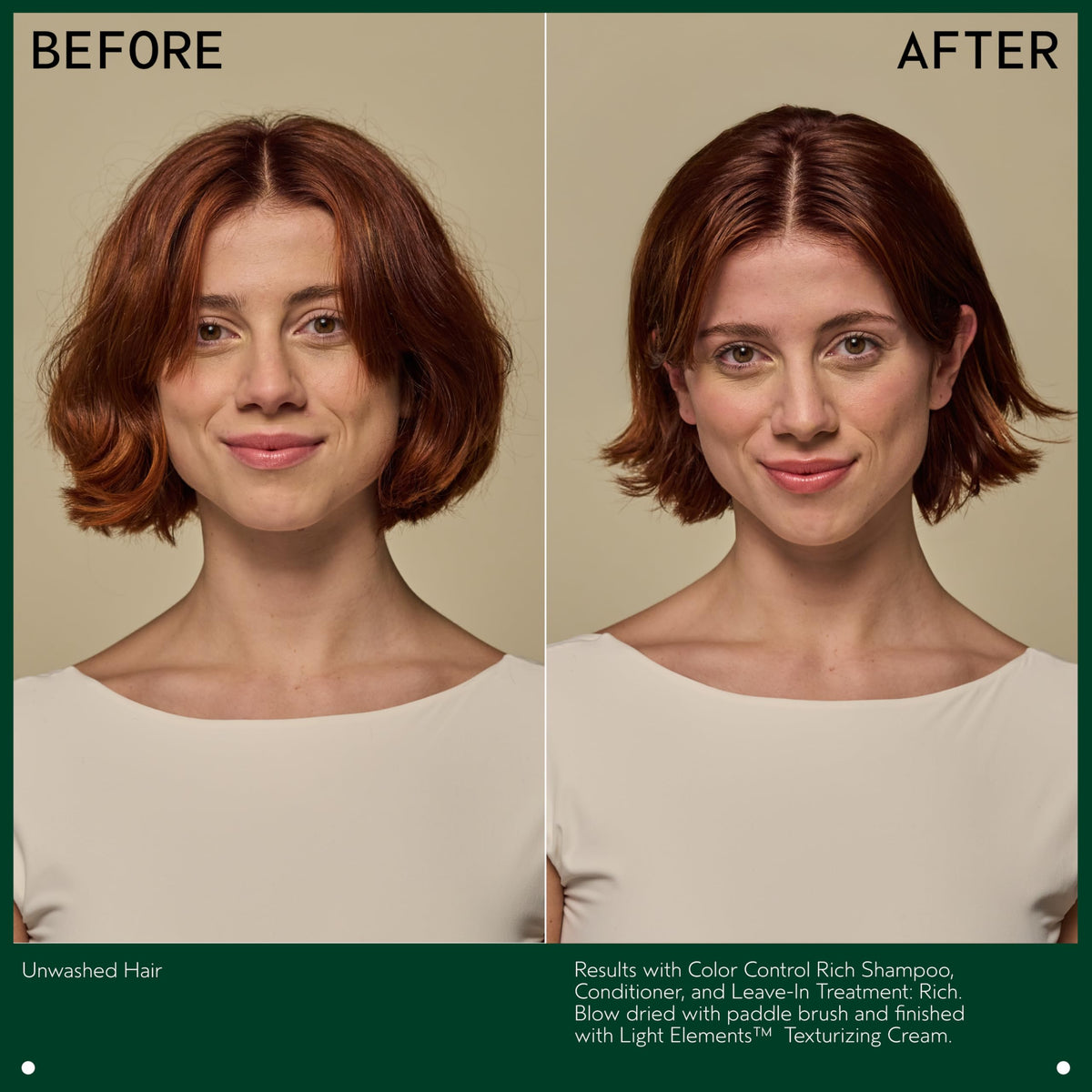 AVEDA Color Control Conditioner offers silicone-free lightweight conditioning for color care.