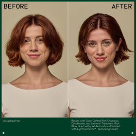 AVEDA Color Control Conditioner offers silicone-free lightweight conditioning for color care.