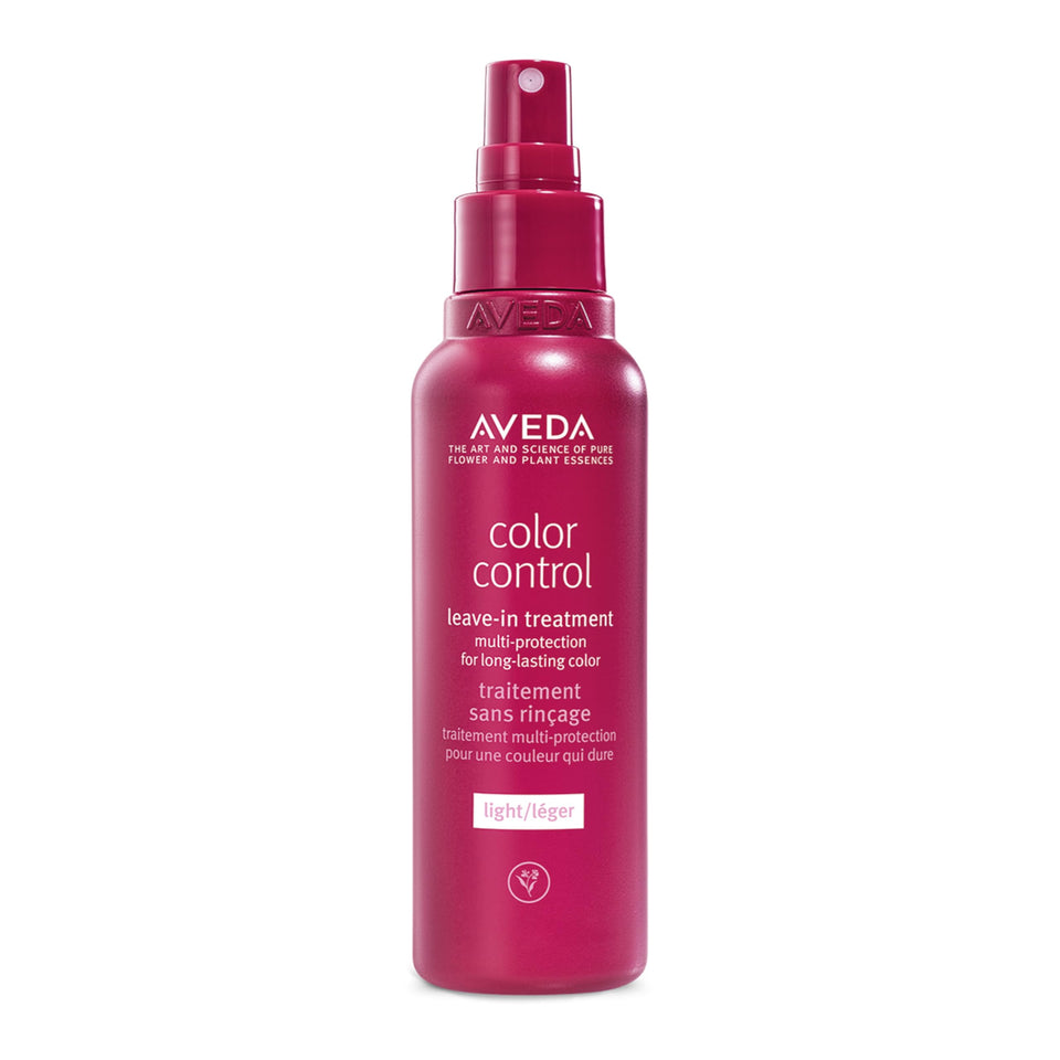 Aveda Color Control Leave-In Light bottle ready for color protection.