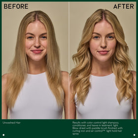 Close-up of rich lather demonstrates cleansing without stripping color.