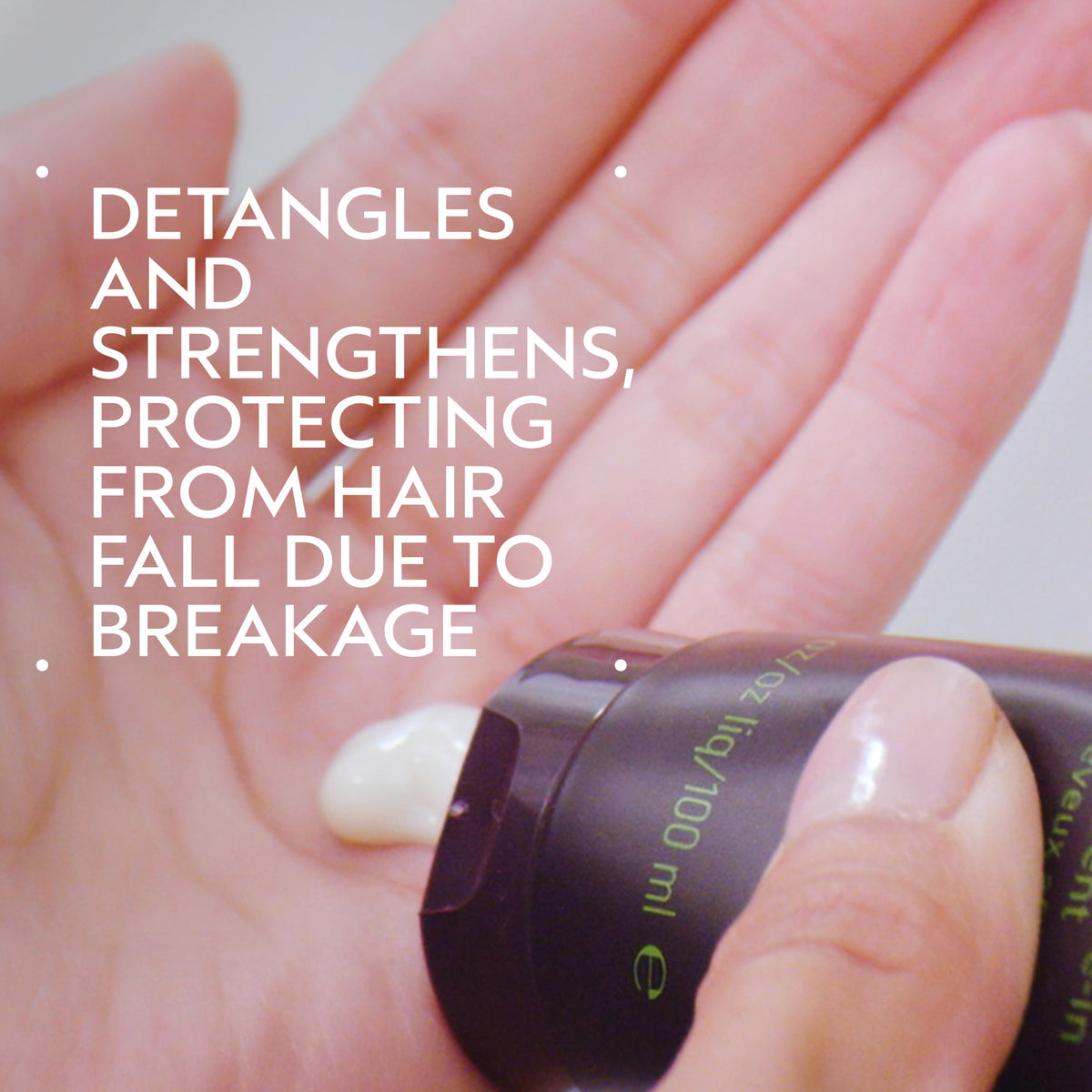 Aveda Invati Ultra Advanced Leave-In frizz-control shot; helps smooth hair for up to 24 hours.