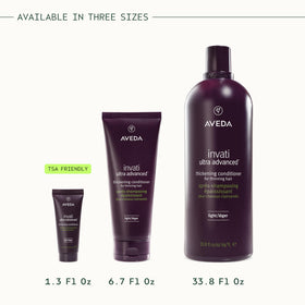 Brand claims vegan cruelty-free B Corp on Aveda Invati Ultra Advanced Thickening Conditioner Light