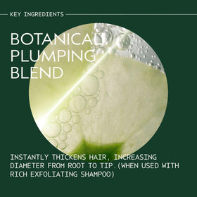 Aveda Invati Ultra Thickening Conditioner Rich hair texture reveals immediate thickness and body.