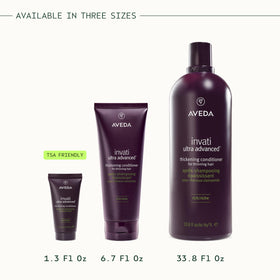 Aveda Invati Ultra Thickening Conditioner Rich suitable for normal to oily scalp care.