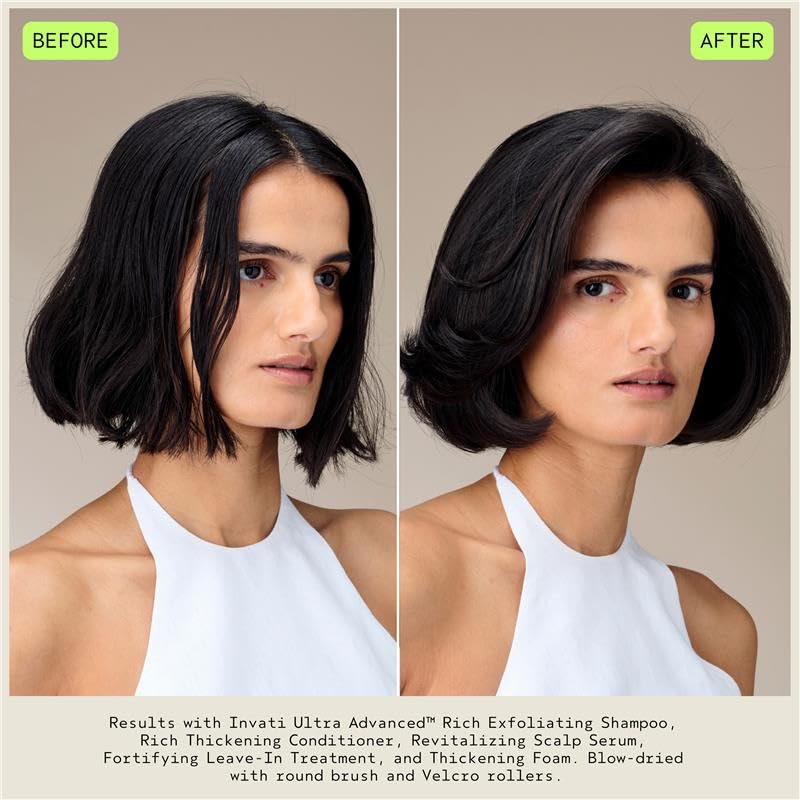 Aveda Invati Ultra babassu cleansing agent demonstrates gentle scalp cleansing.