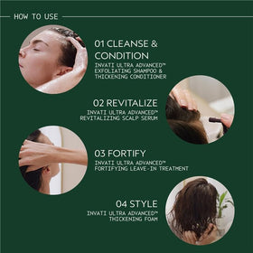 Aveda Invati Ultra Advanced Exfoliating Shampoo Rich product shot on surface