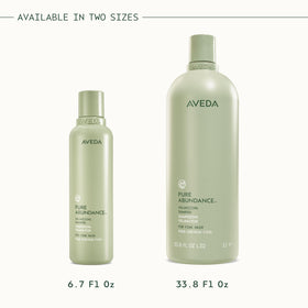 Liter-size bottle by Aveda Pure Abundance Shampoo for long-term use