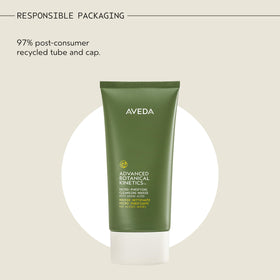 Aveda mousse aroma of citrus-herbal notes during use