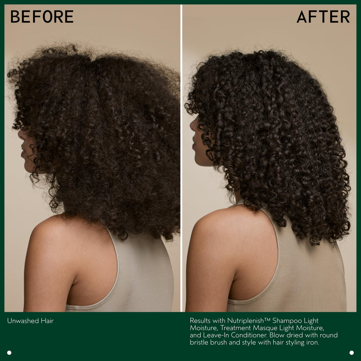 Aveda Nutriplenish aroma close-up with cocoa, ginger, cardamom for spa-like scent
