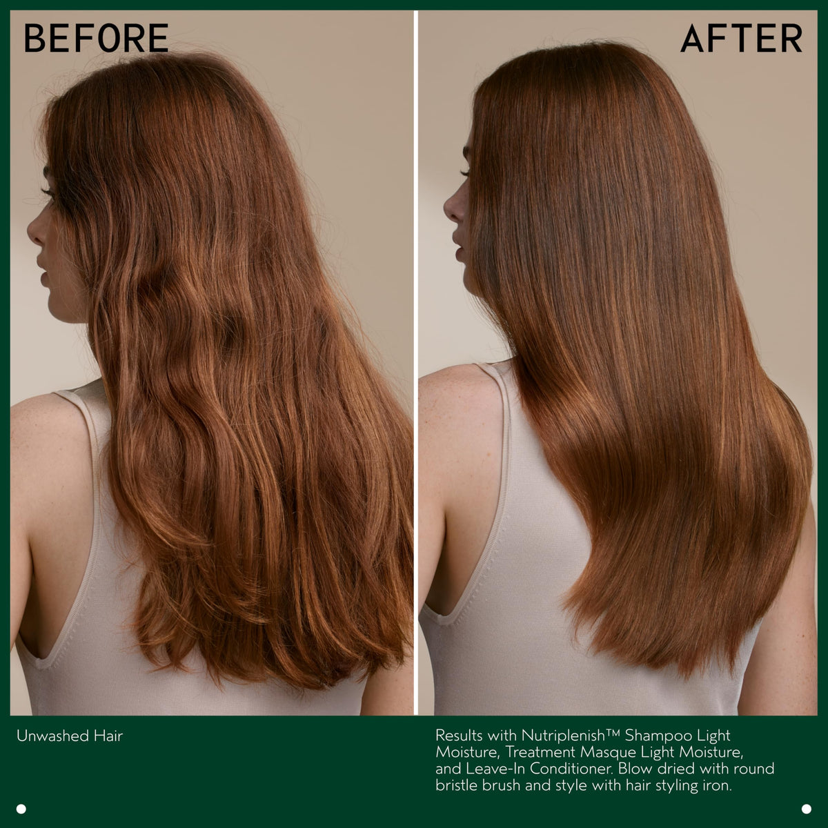 Aveda Nutriplenish Omega-5 rich pomegranate oil visual for nourishing moisture