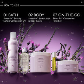 Aveda Stress-Fix Concentrate is travel-friendly for on-the-go stress relief.