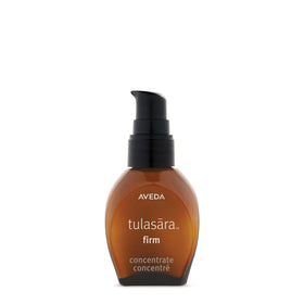 Aveda Tulasara Firm Concentrate bottle showing instant tightening potential